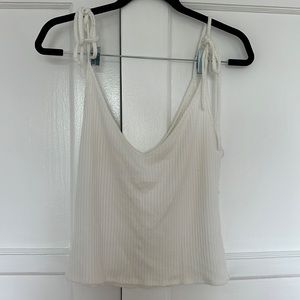 Tie strap tank from Reformation, M
